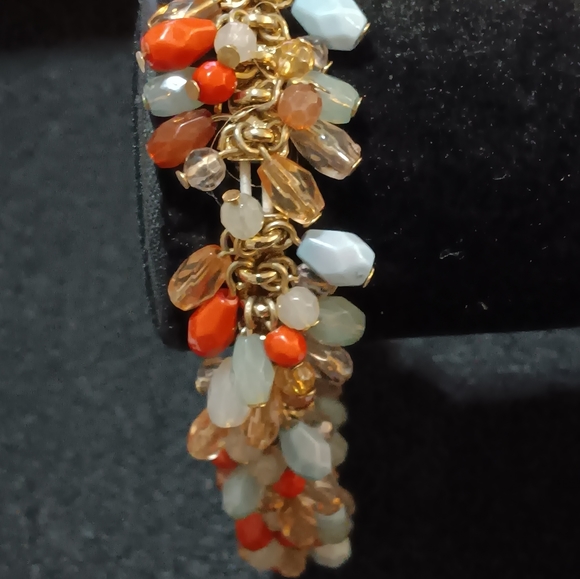 Bracelet beaded dangle stretch - Picture 3 of 4